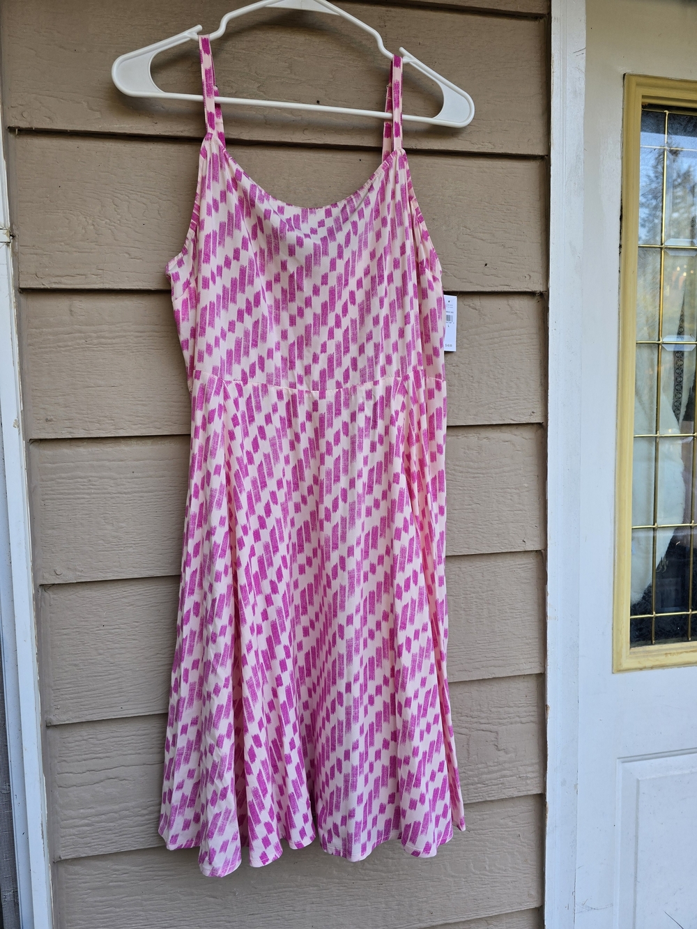 NWT GAP Pink Patterned Midi Sundress - Large